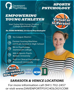 Psychologist providing therapy session in Sarasota and Venice