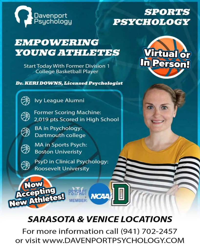 Psychologist providing therapy session in Sarasota and Venice