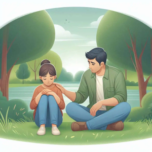 Psychologist at Davenport Psychology in Sarasota FL helps 10 year old with meltdown