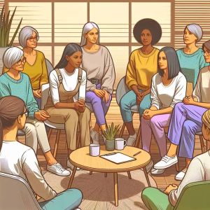 A supportive and welcoming environment at Davenport Psychology, offering specialized women's mental health services in Sarasota and Venice, FL.