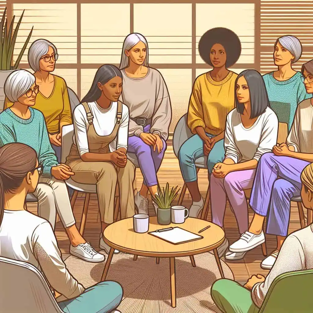 A supportive and welcoming environment at Davenport Psychology, offering specialized women's mental health services in Sarasota and Venice, FL.