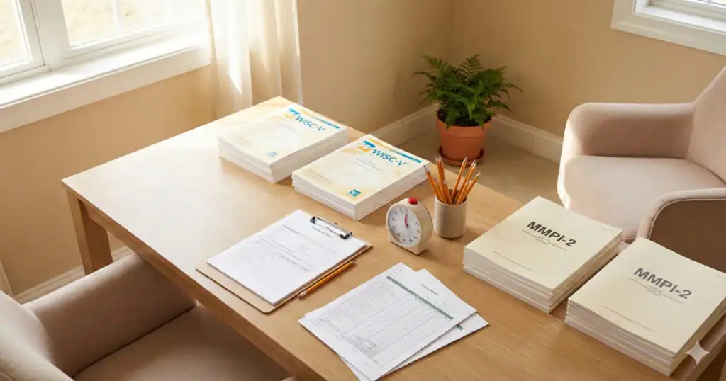 Complete guide to psychological testing for children covering cognitive, academic, and behavioral assessments