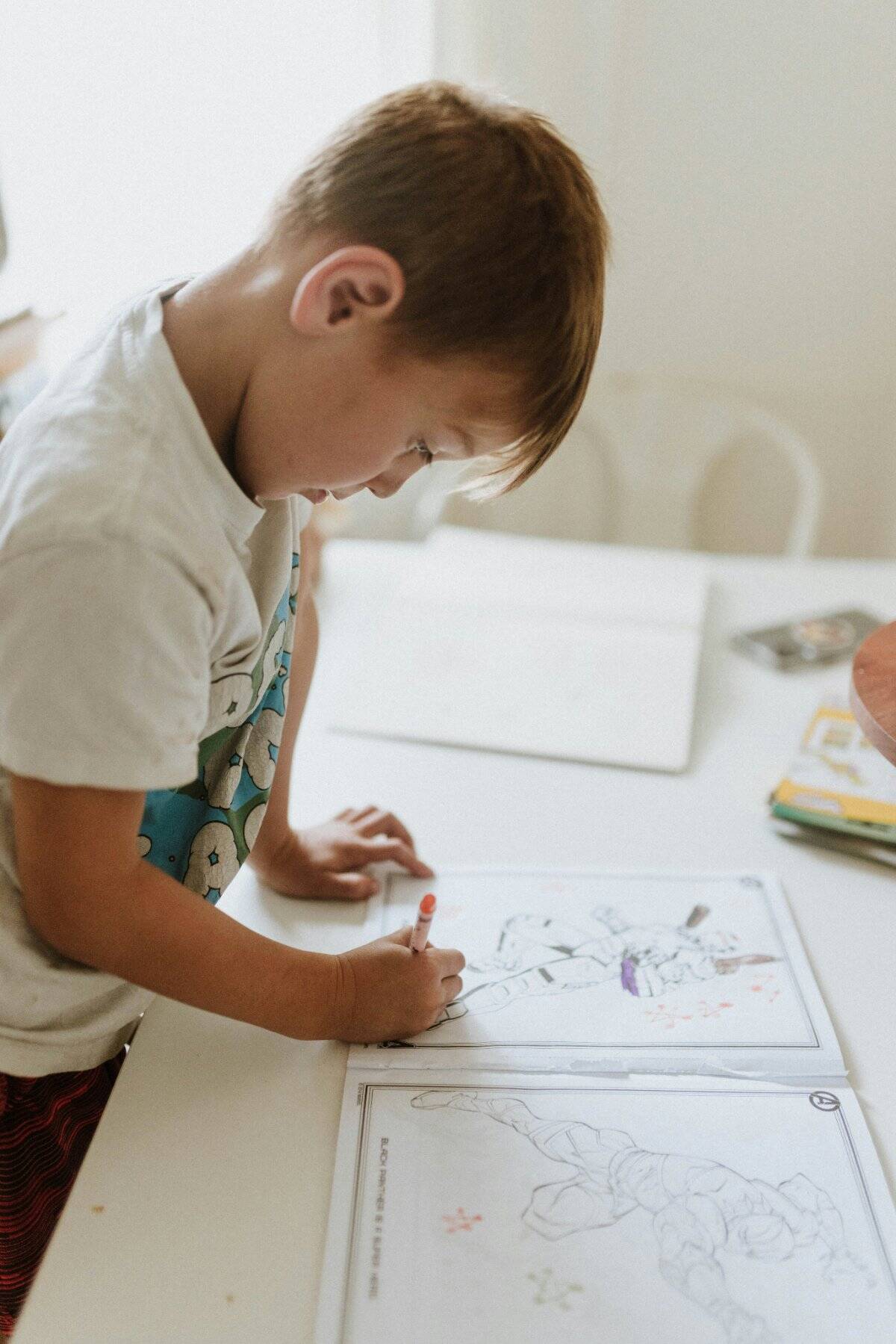Illustration of a child demonstrating dual abilities and challenges