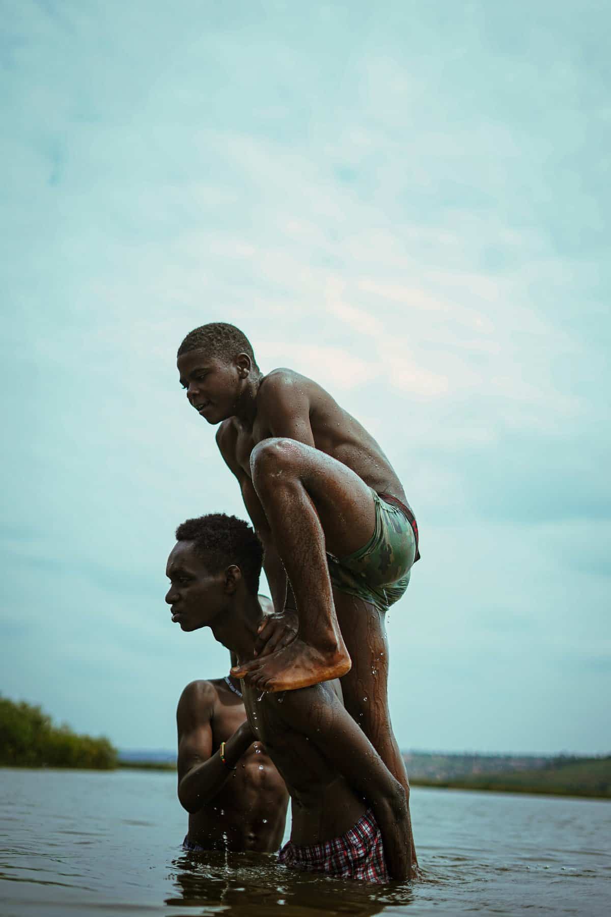 Couple with child, symbolizing the shift in dynamics
