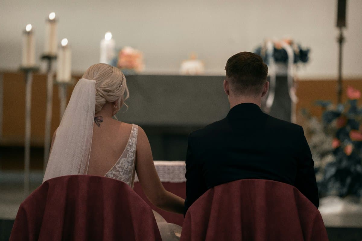 Couple discussing their future before getting married