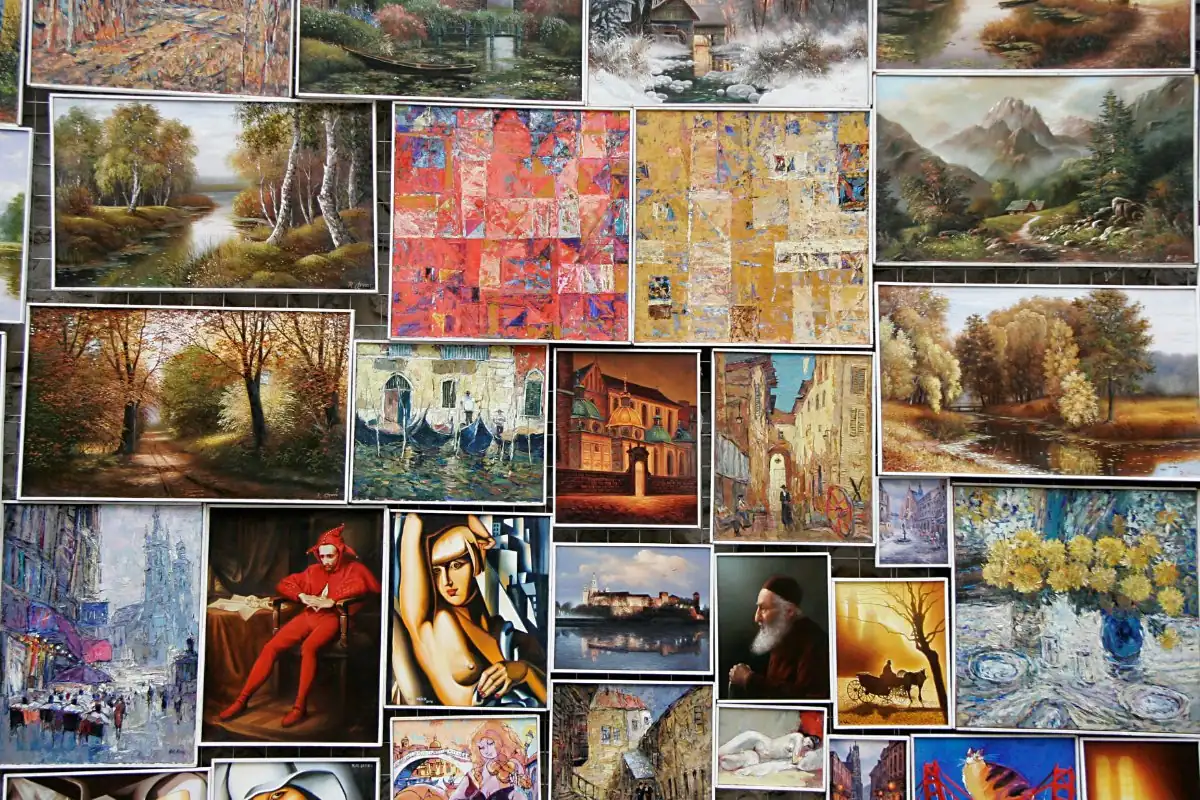 A collage illustrating various gifted profiles such as art, leadership, and academics